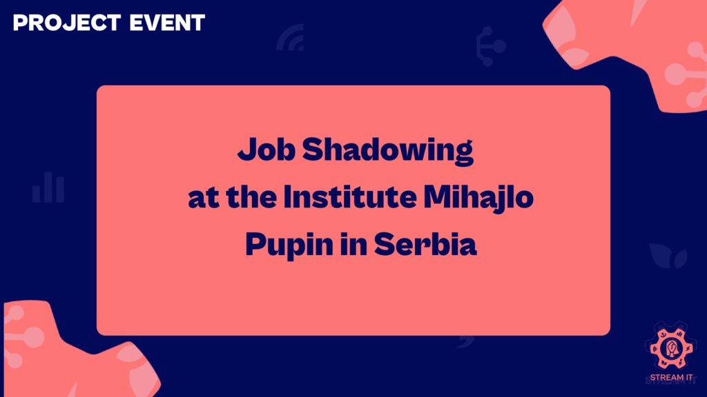 Job Shadowing at the Institute Mihajlo Pupin