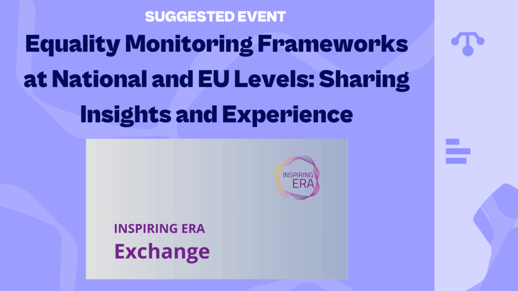 Equality Monitoring Frameworks at National and EU Levels: Sharing Insights and Experience