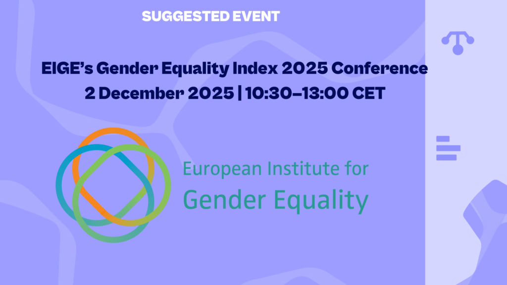 EIGE’s Gender Equality Index 2025 Conference