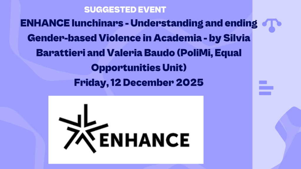 ENHANCE Alliance Lunchinar on Gender-Based Violence