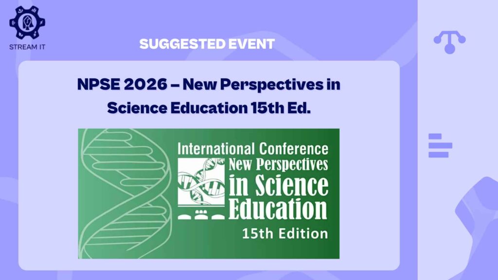 NPSE 2026 - New Perspectives in Science Education 15th Ed.