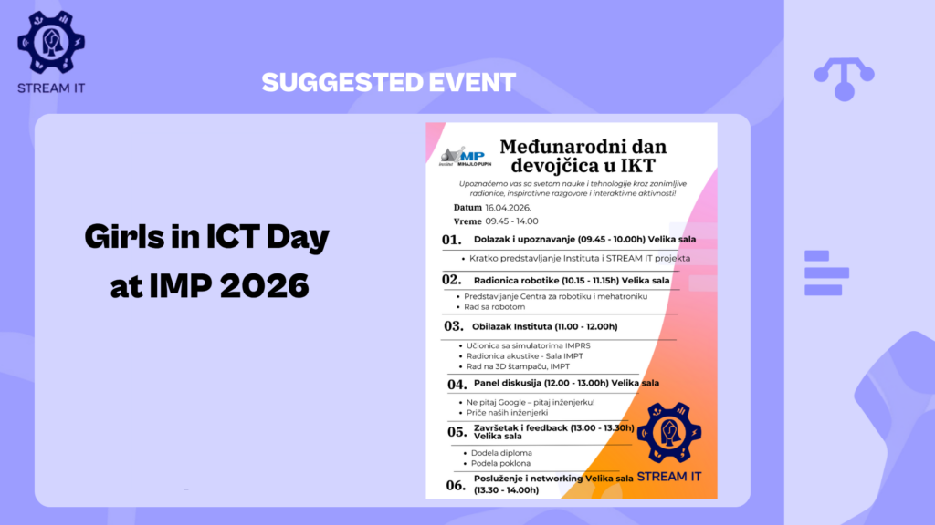 Girls in ICT Day at IMP 2026